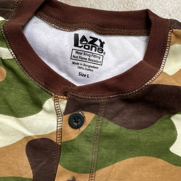 Lazy One Camo Long Underwear with “trap door” - Picture 4 of 15